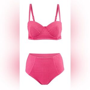 New unworn pink Adore me bikini